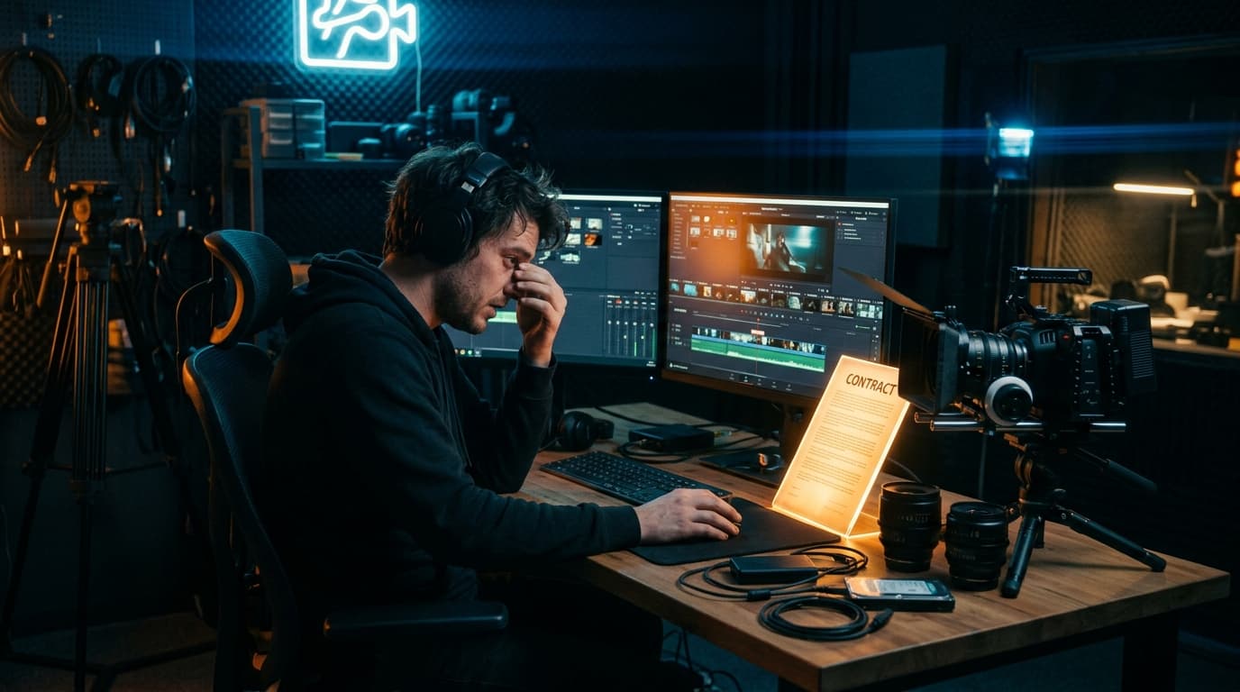 Contrato para Audiovisual: O Guia Definitivo Contra Calotes e Refações